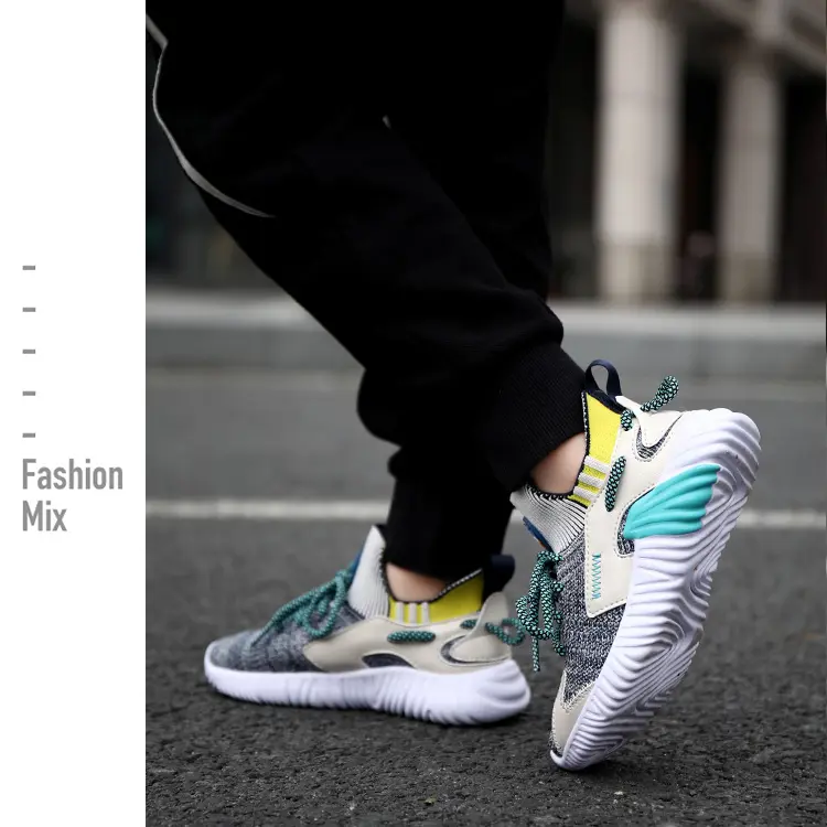 China Supplier Custom New Fashion Outdoor Kid Boy Girl Sneaker Children's Running Sports Shoes